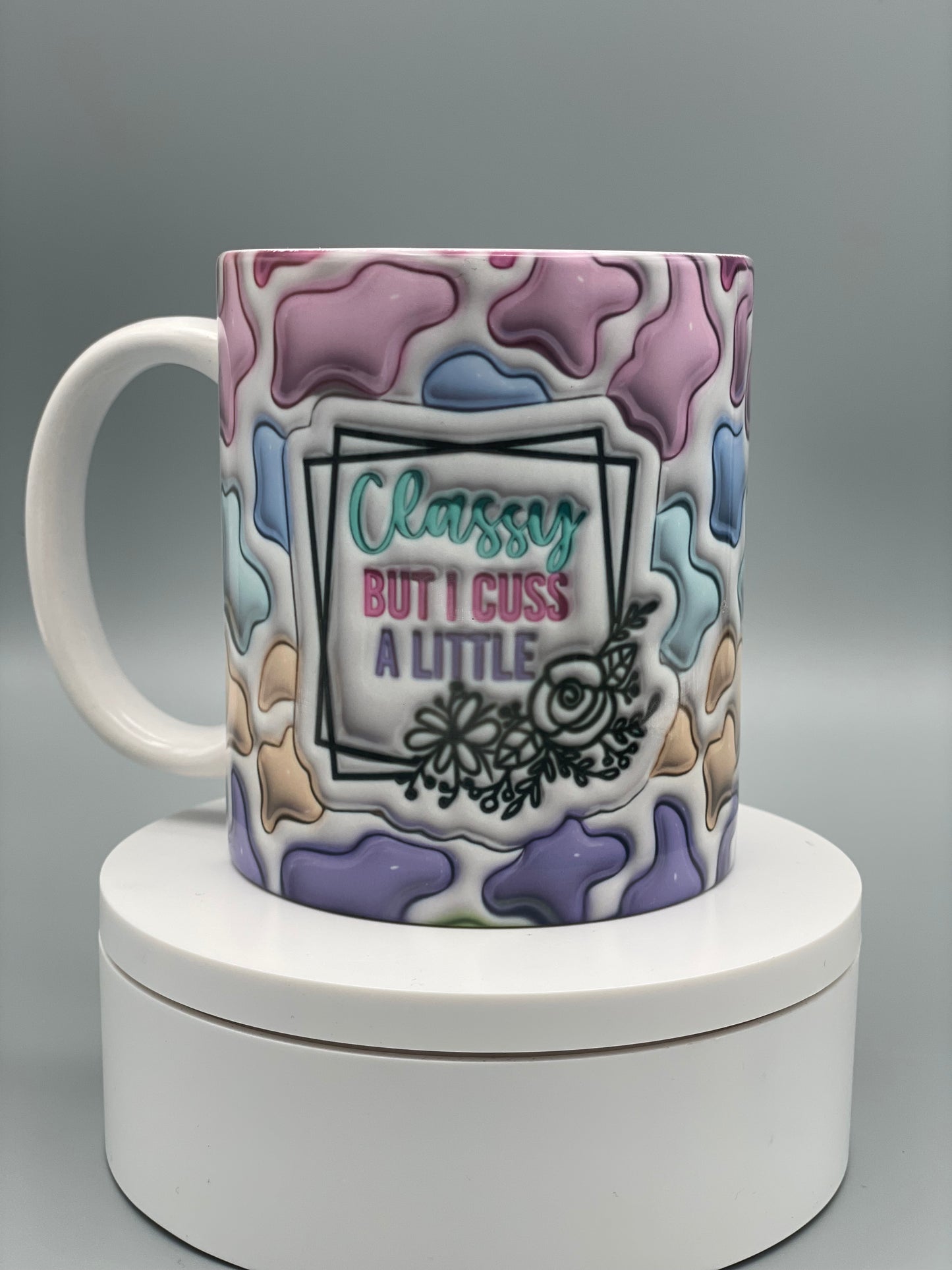 11 oz “I Cuss a Little” Coffee Mug